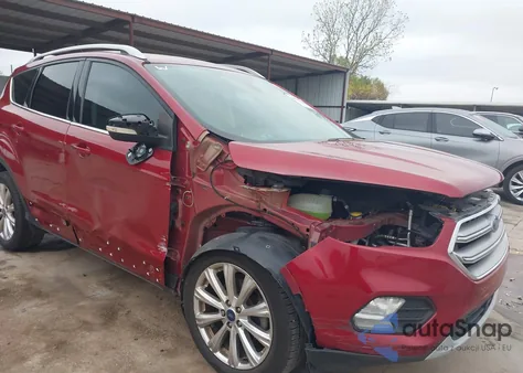 2017 Ford Escape Titanium from USA, damaged, VIN 1FMCU0JD9HUA60815